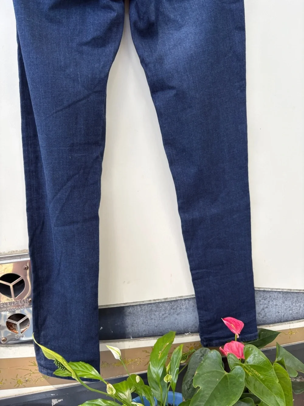 Ag Adriano Goldschmied Dark Blue Skinny Jeans - Picture 5 of 5